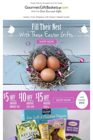 Fill Their Nest With These Easter Gifts