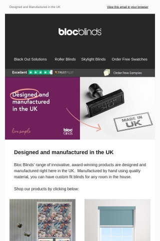 ?Designed and Manufactured in the UK?