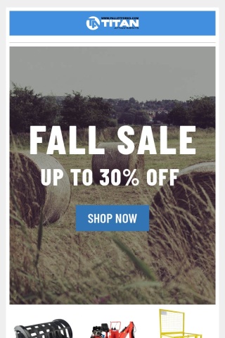 Fall Season and Falling Prices, Check out our Fall Sale!