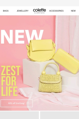The ZEST is yet to come 🍋 Shop the NEW collection!