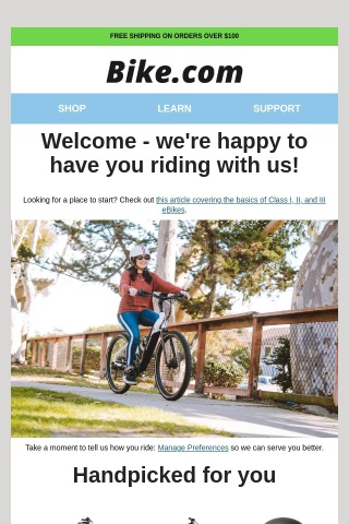 Welcome to Bike.com