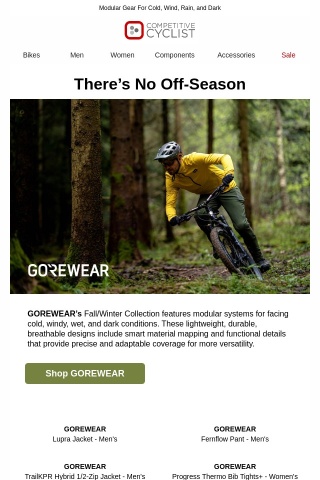 Just in—GOREWEAR’s Fall/Winter Collection