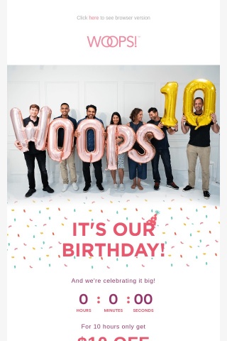 🥳 01/01, We're 10 Years Old! 🥳