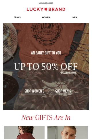 YES! Up To 50% Off Sitewide