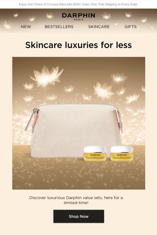 NEW Value Sets: Enjoy Skincare Luxuries For Less