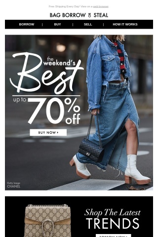 The Weekend’s BEST | Up to 70% OFF + Free Shipping