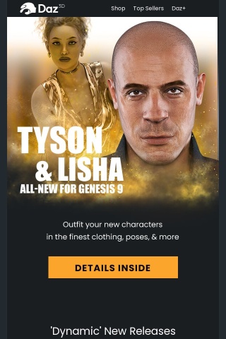 Tyson and Lisha - All-New for Genesis 9
