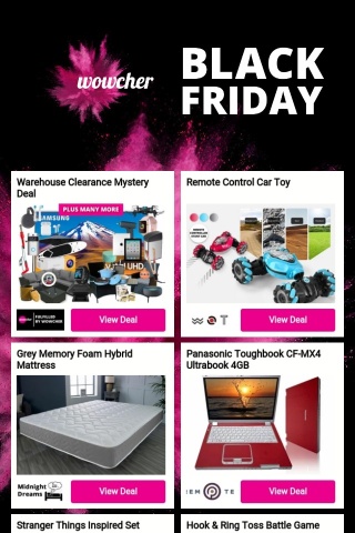 Mystery Warehouse Clearance Deal – Apple, Rattan & More | Awesome Remote Control Stunt Car - 3 Colours! | Grey Memory Foam Hybrid Sprung Mattress - 5 Sizes | Panasonic Toughbook CF-MX4 Ultrabook 4GB - 4 Colours! | Stranger Things Inspired Hellfire Club Set - Hat & Bomber Jacket