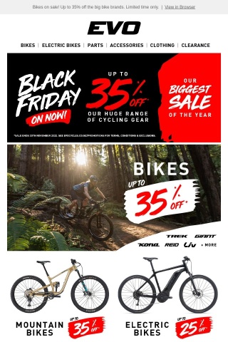 🚨 Black Friday Alert 🚨 Bike Sale!