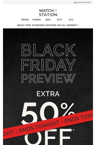 Last Call: 50% OFF Black Friday Preview!