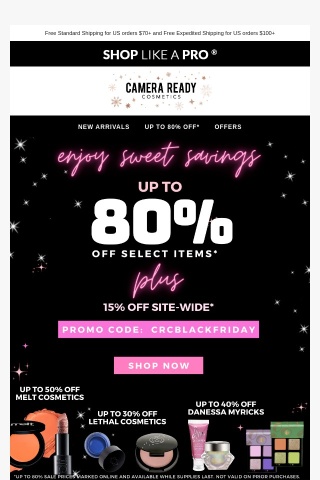 🖤Ready to Save? How Does Up to 80% Off Sound?!*