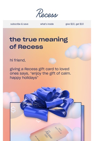 gift cards: the unsung heroes