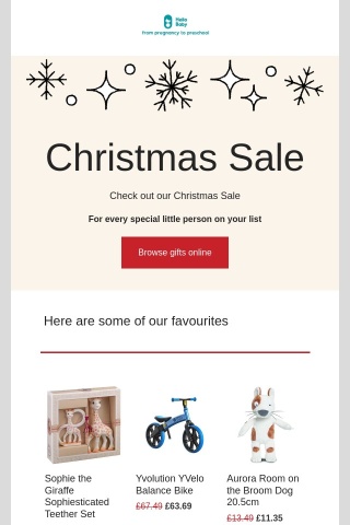 Our Christmas Sale is here!