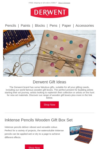 The Perfect Gift Ideas From Derwent!