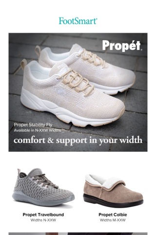Comfort in Your Width from Propet & More! 🤩