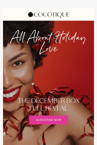 Meet the 'All About Holiday Love' Box 🎁 ❤️