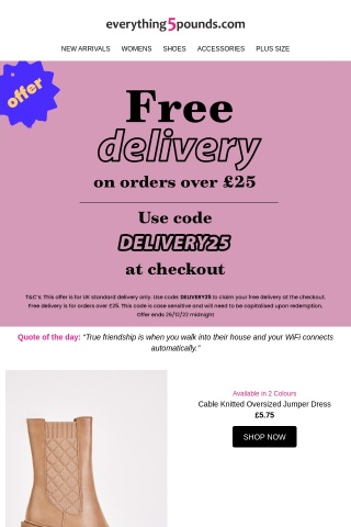 Offer: FREE DELIVERY 🔥
