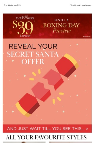 From Your Secret Santa...