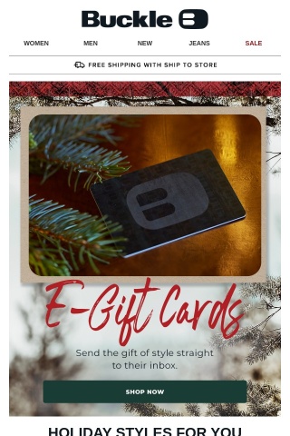 Gift an E-Gift Card