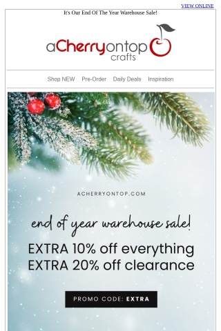 Extra 20% Off Clearance? Yes Please!