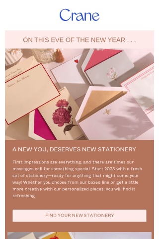 Celebrate the New Year with New Stationery