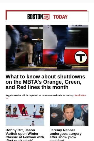 What to know about shutdowns on the MBTA’s Orange, Green, and Red lines this month