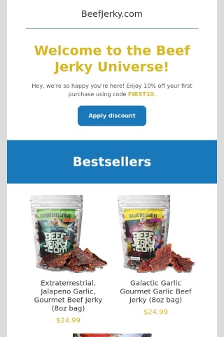 Welcome to the Beef Jerky Universe!