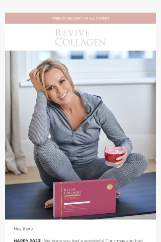 Happy New Year! Why taking collagen can help you achieve your best skin in 2023