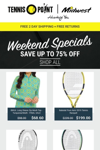 Woohoo! Weekend Specials are Back + Extra 20% off Sale!