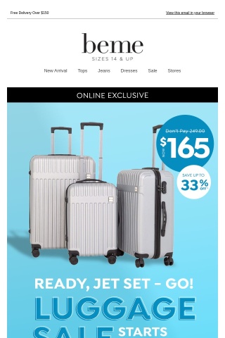 Holiday APPROVED ✈️ $165 Luggage set Don’t Pay $249