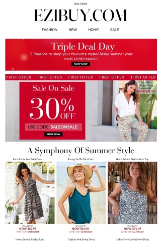 Triple Deal Day! (3) Deals Just For You