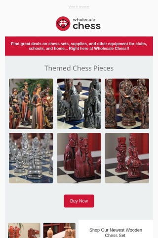 Enjoy Savings Of 15% At Wholesale Chess