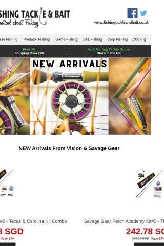 🆕 NEW Arrivals I Vision Pikemaniac Fly Rods I Savage Gear Kits 🎣🎣