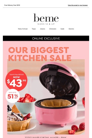 Live now (up to 80% OFF*) kitchenware shop🍳