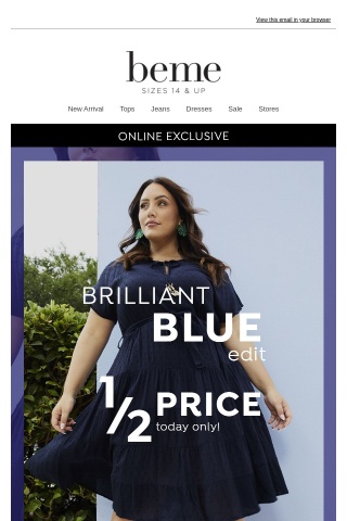 1/2 Price the Brilliant BLUE Edit 💙