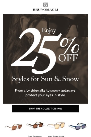 25% OFF Winter-Ready Sunglasses