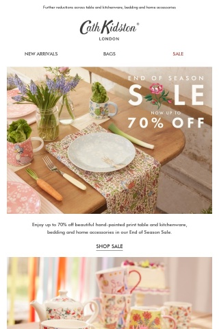 Sale | Up to 70% off Home