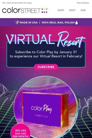 Don’t Miss February’s Color Play!