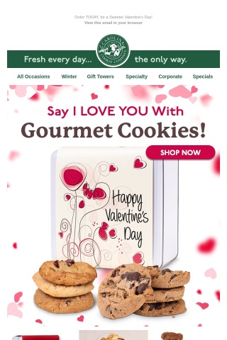 The Gift of Gourmet for Valentine's Day🍪