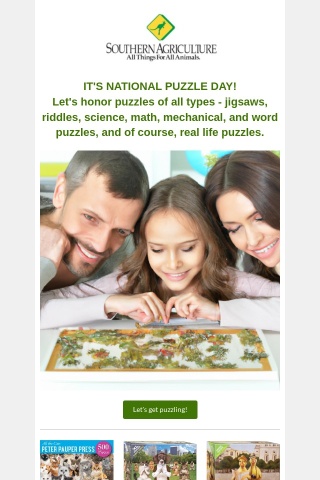 Let's Get Puzzling On National Puzzle Day