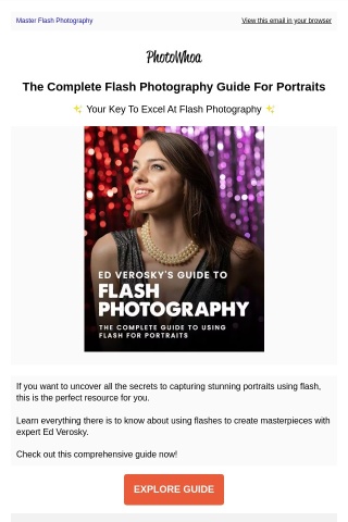 [NEW LAUNCH] Want To Master Flash Photography? 📸
