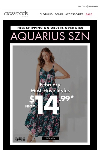 It's Aquarius season💎 Styles from $14.99
