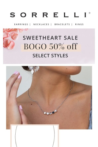 BOGO 50% Off Select Styles