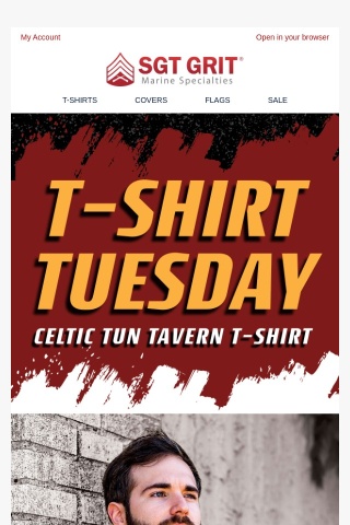 T-shirt Tuesday: Celtic Tun Tavern T-shirt