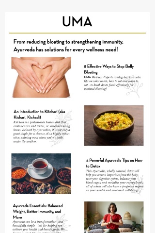 Ayurvedic remedies for digestion, bloating, and more!