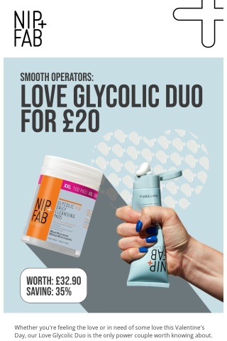 💙  Two glycolic bestsellers for just £20 💙