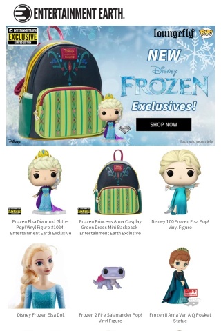 Check Out These New Frozen Anna and Elsa Exclusives! ❄