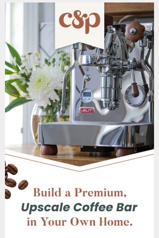 Build A Premium, Upscale Coffee Bar In Your Own Home