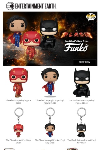 ⚡ Be Quick! New Flash Funko Pop!s Just Dropped