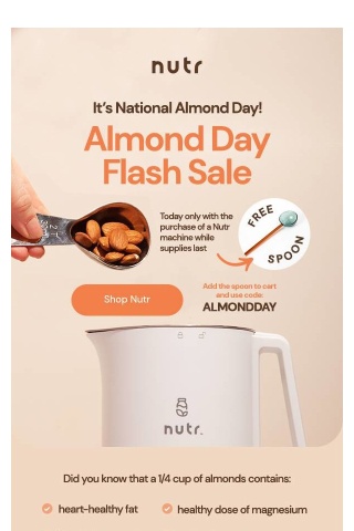 Happy National Almond Day!